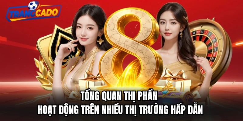 Tổng quan thị phần hoạt động trên nhiều thị trường hấp dẫn